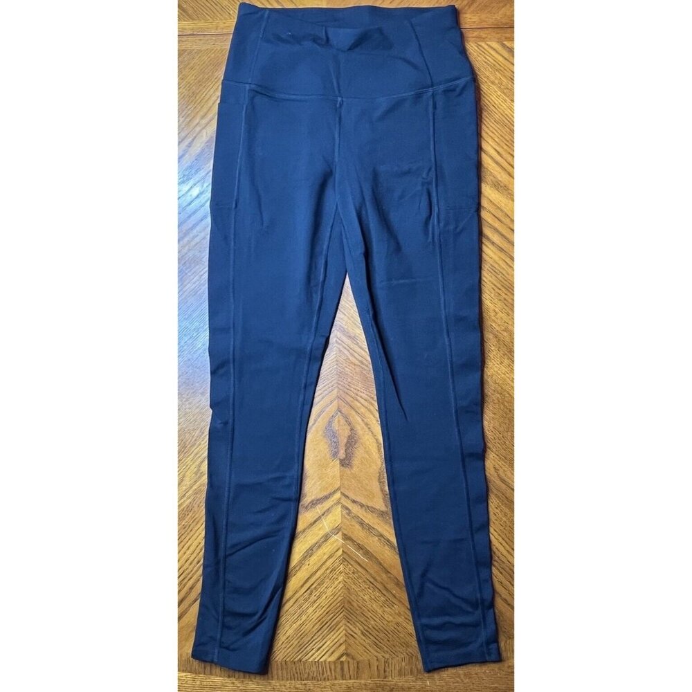sketchers womans pants size small jogger stretch los angeles black solid